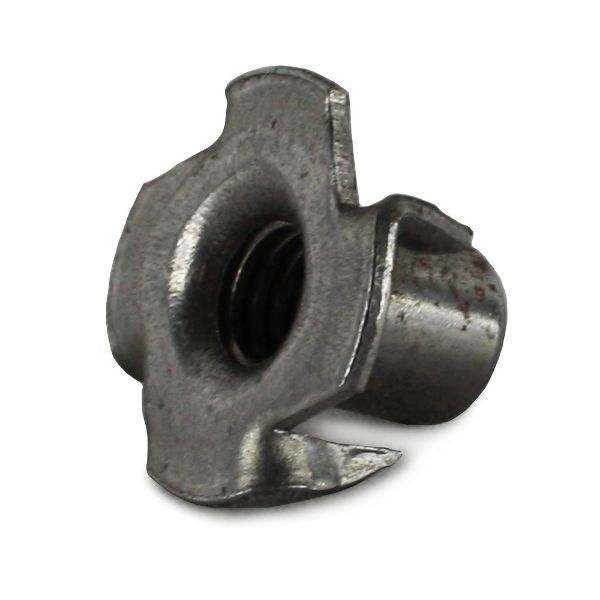 M10 X 13mm 4PRONGED T NUT BZP