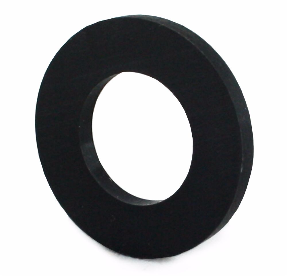 M10 x 20 x 2mm Nylon 6.6 Flat Washer Black