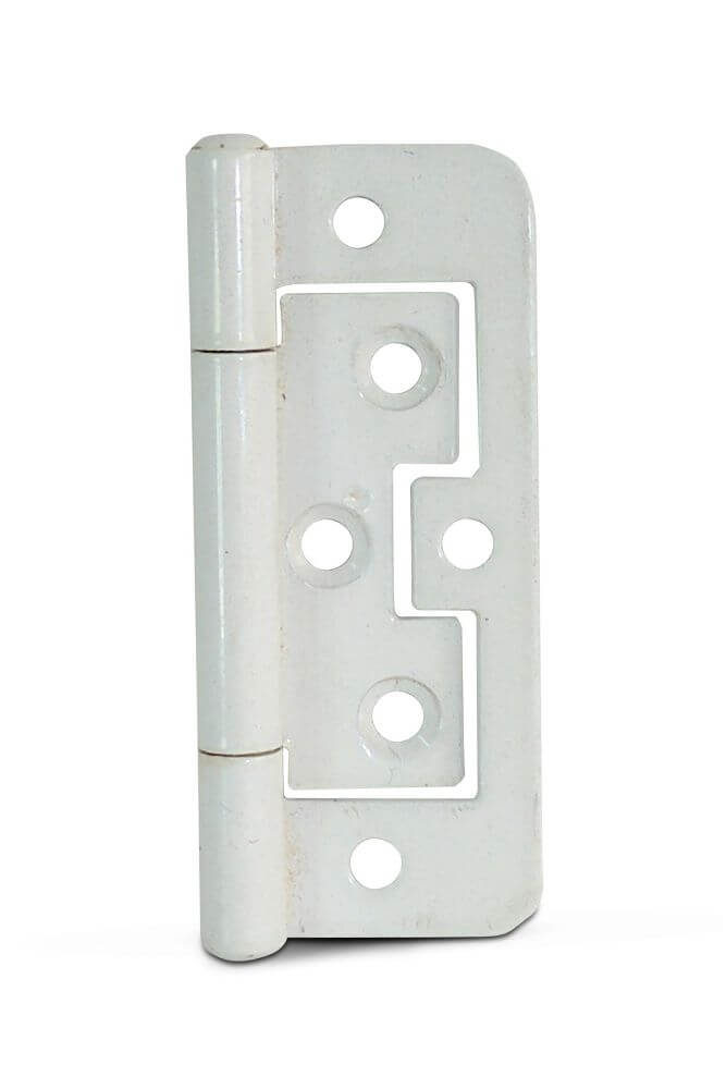 Perrys 75mm No.105 Flush Hinges White