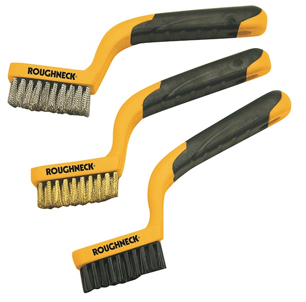 Roughneck Narrow Brush Set of 3