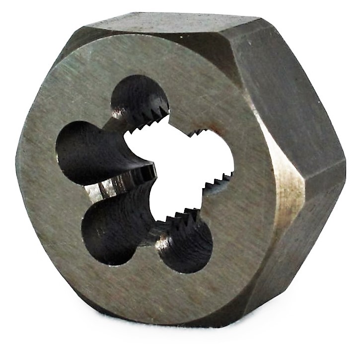 Ruko 1/2 in x 14 BSP Hexagon Die Nut DIN 382