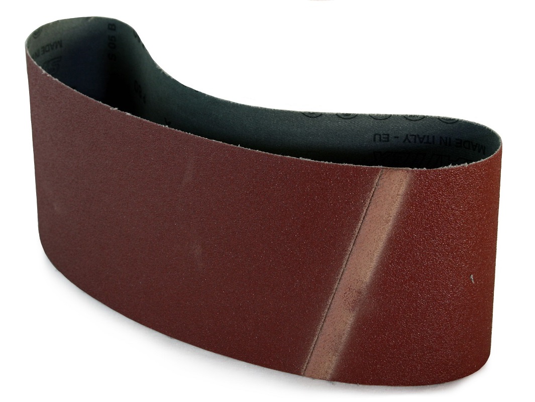 Virginia Abrasives 80G Sanding Belt - 3x21 Inch Grit For Smooth Woodworking