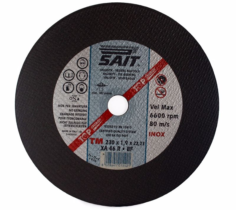 230 x 1.9 x 22.23 Sait Metal Cutting Disc