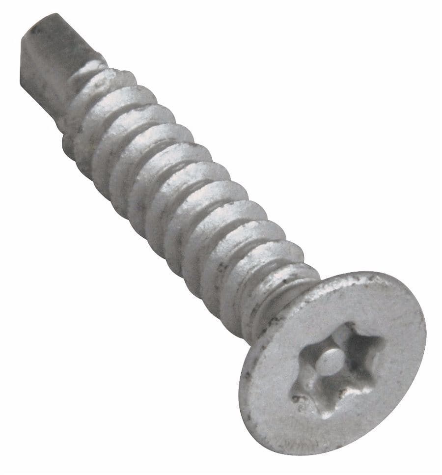 Countersunk Self Drilling Screws Wing Tipped Countersunk Self
