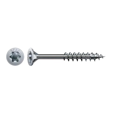 SPAX Wirox T-STR F-CSK Screws 4.0x60mm (100)