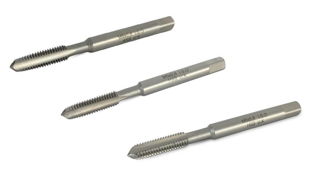 Metric HSS Tap Set M6 x 1.00p