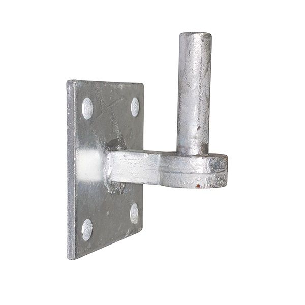 thumbnail image 2 of Taurus Heavy Duty Reversible Gate Hinges, Galvanized/Black, For Shed/Barn Doors 2 of 6
