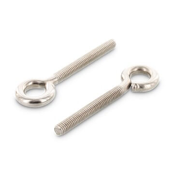 A2 Stainless Steel Screw Eyes M5 x 40mm