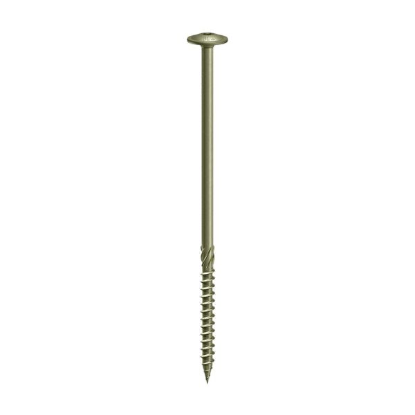 6.7 WAFER HEAD LANDSCAPE WOOD TIMBER FIX SCREWS SLEEPER DECKING INDEX JOINING 