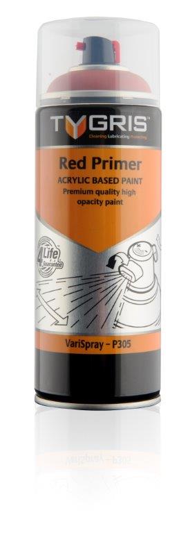 P305 Red Primer Paint 400ml Vari-Spray