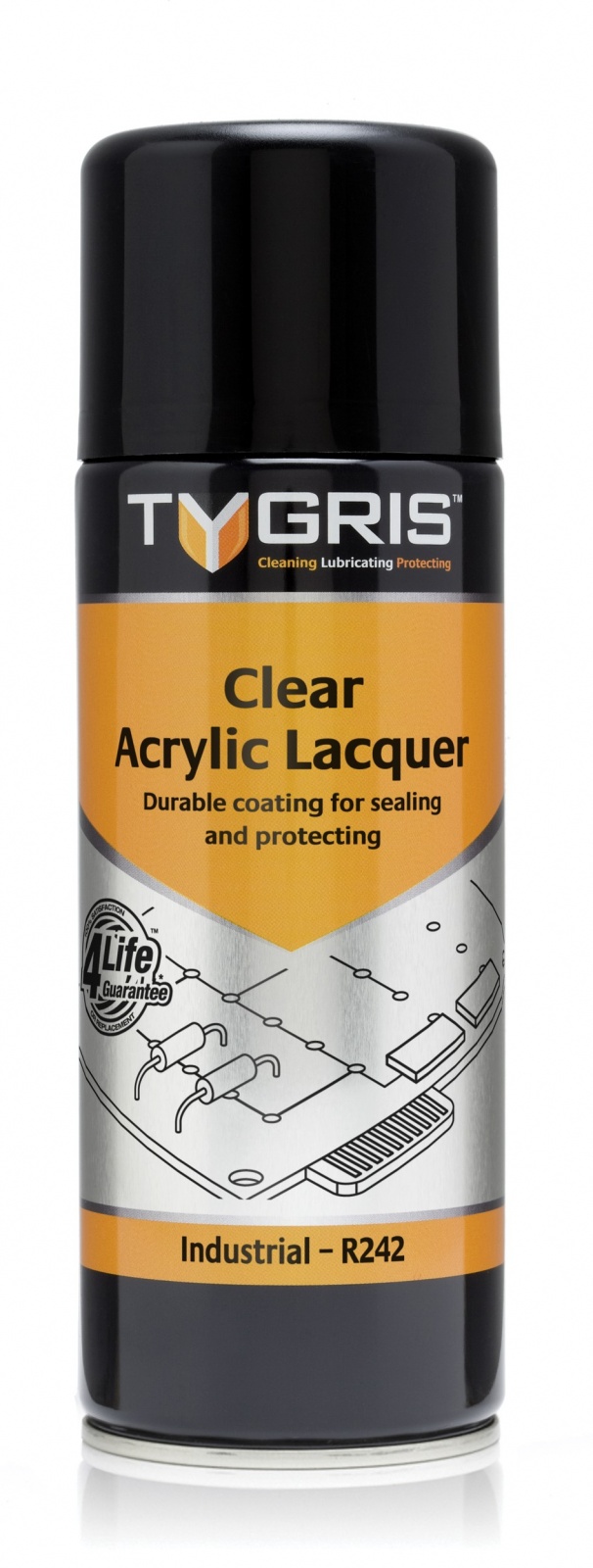 R242 Clear Acrylic Lacquer 400ml