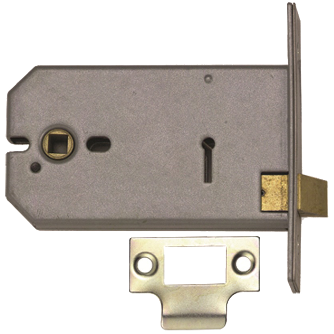 Union 2677  5  HORIZONTAL MORTICE LATCH BRASS