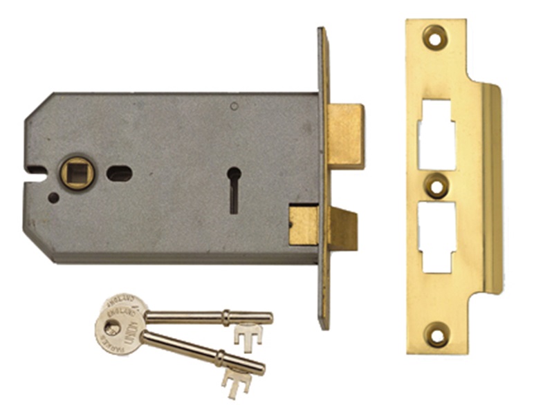 2077-6 3 Lever Horizontal Mortice Lock 149mm