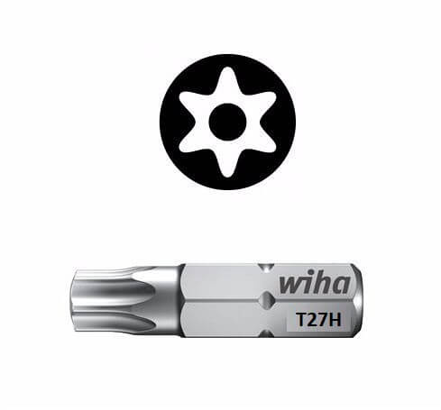 Wiha Standard Bit Pin Torx TX27 x 25mm 01731