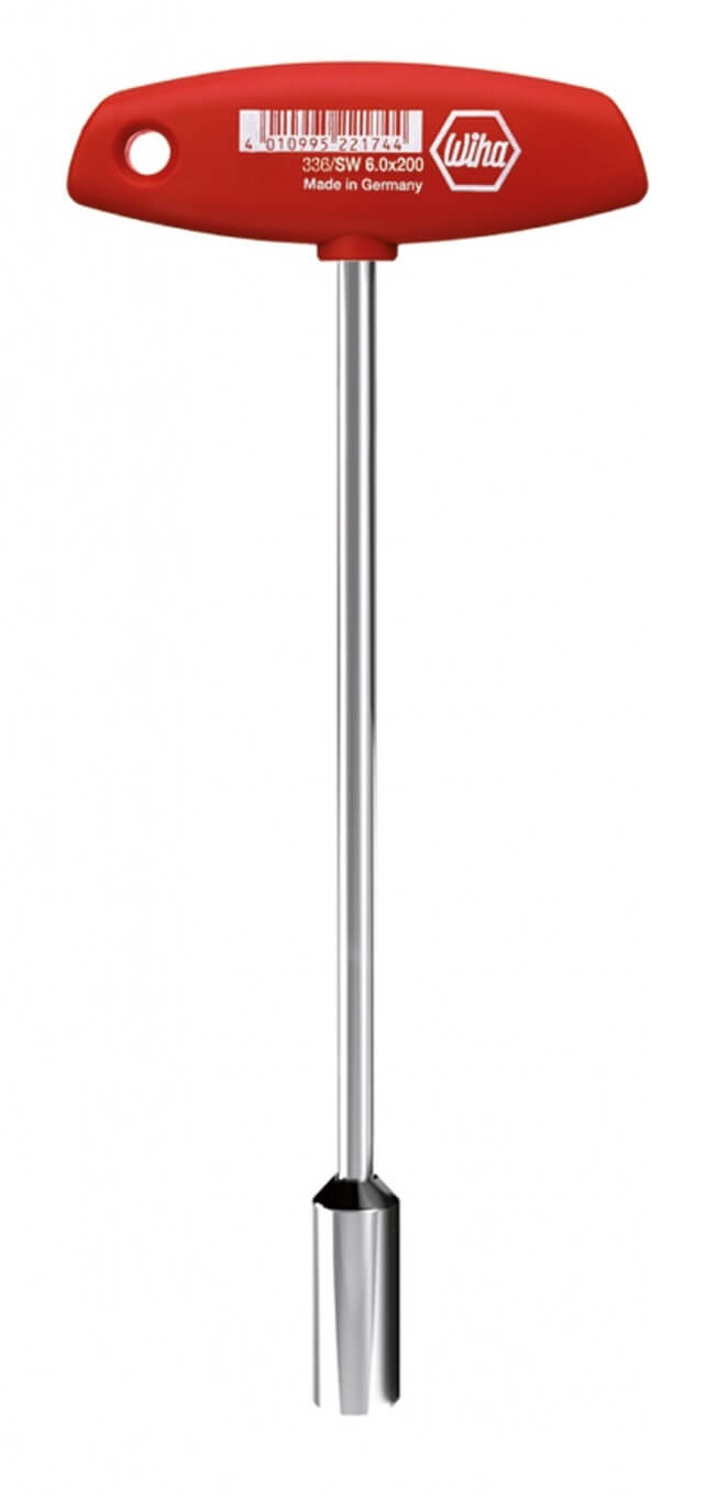 Wiha Nut Driver TBar Handle 9mm 00974