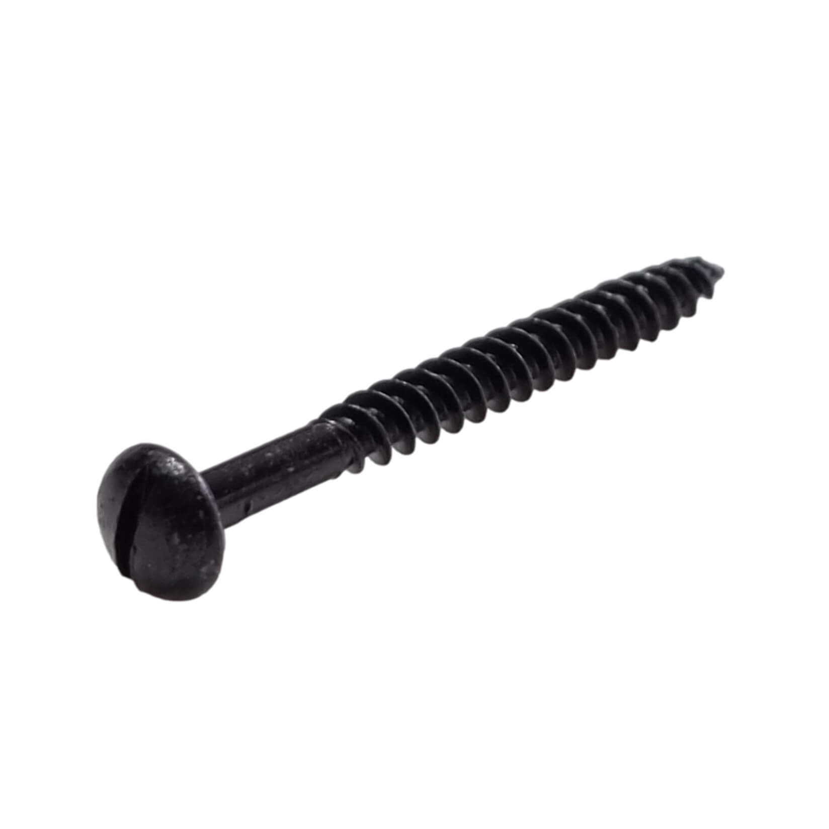 Buy Black Japanned Wood Screws 10g x 2"