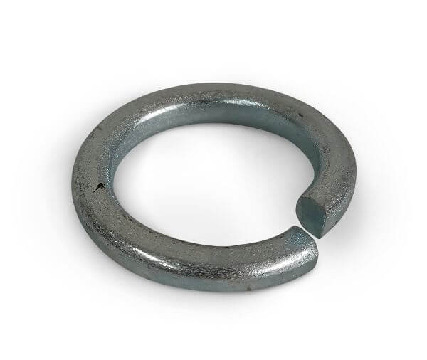 M6 Square Section Spring Washers BZP