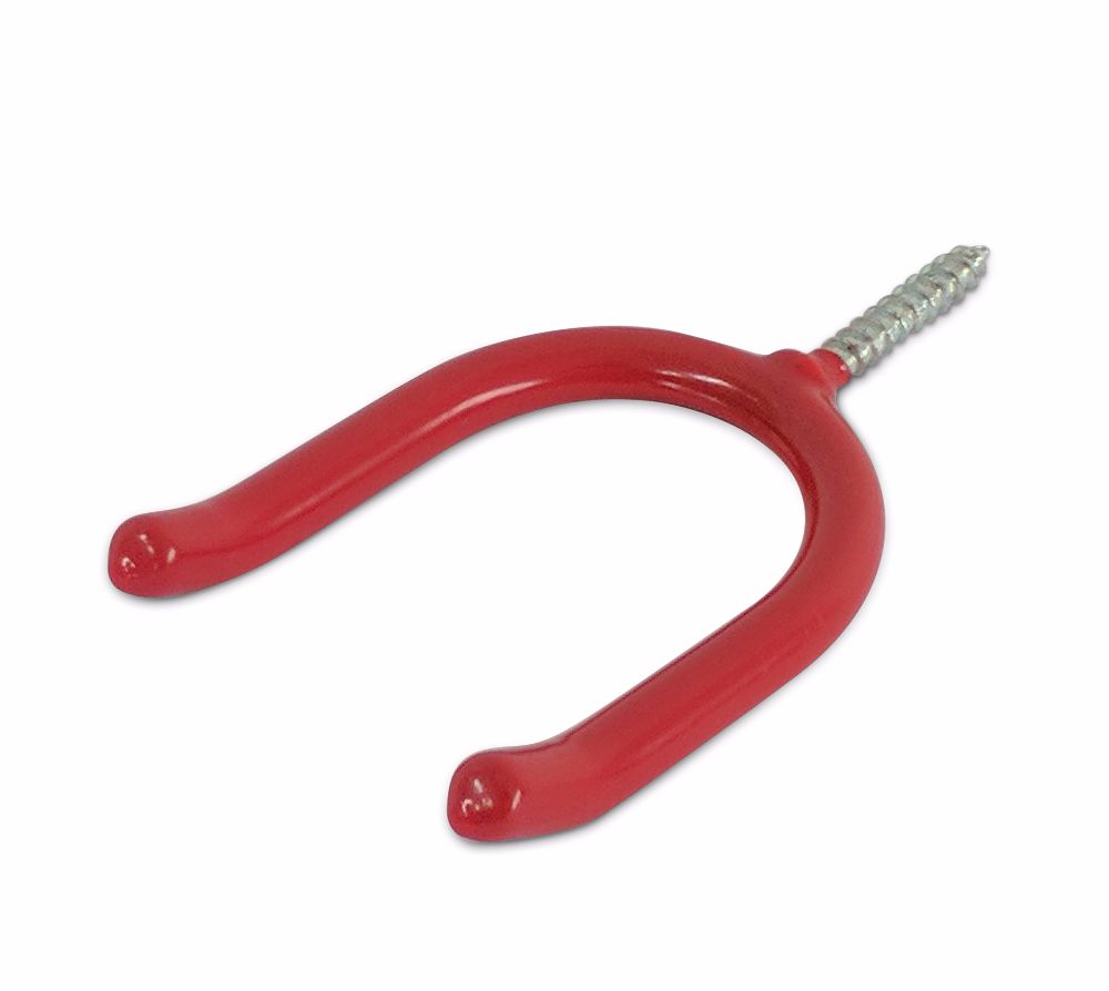 Red PVC Covered Tool Hook