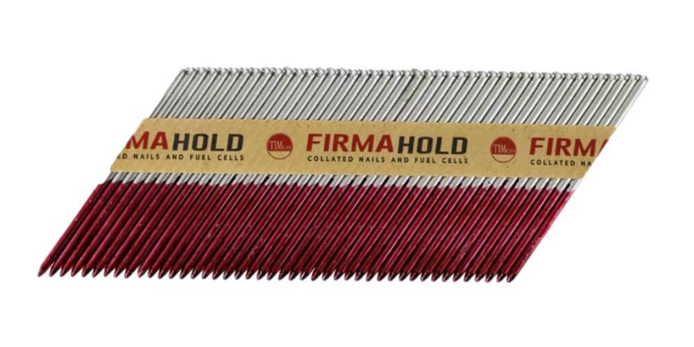 image of firmahold nails on collated strip